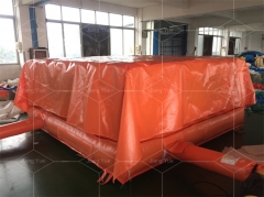 Commercial Inflatable Jumping Air Ampoline Airbag Stunt Jump Crash Mat for Skiing
