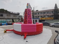 Unicorn Inflatable Rock Climbing Wall For Outdoor Sports Games