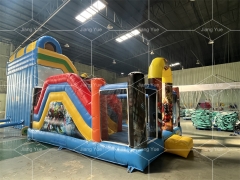 Commercial Party Inflatable Avengers Moon Adult Grade Bouncer Bouncy Castle Bounce House With Blower