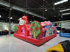 6x6m Hello Kitty Inflatable Bounce House Slide Combo