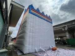 Commercial Colorful Theme Large Inflatable Slides Outdoor