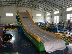 Customized Water Slide Inflatable Boat Slide Yacht Floating Slide For Sale