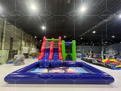 Commercial Inflatable Melody & Kuromi Cartoon Bouncy Castle Kids Inflatable Water Slide for Party