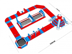 Commercial Floating Toys Large Water Park Swimming Pool Inflatable Pool Water Customized Large Inflatable Water Obstacle Park