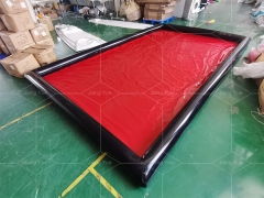 PVC Material Inflatable Car Wash Mats Water Containment Mat For Car Wash And Mobile Detailing