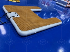 Inflatable Jet Ski Dock for Boats