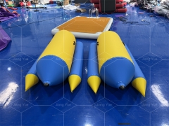 China Manufacturer Waterplay Toy Floating Boat Inflatable Banana Tubes for Sale