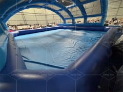 Inflatable Swimming Pool Outdoor Playground Water Park Kids Inflatable Pool With Waterproof Cover Tent