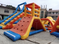 Commercial Water Slide Floating Water Slide Inflatable Pool For Sale
