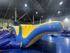 Inflatable Floating Water Park Toys Outdoor Water Play Equipment Inflatable Seesaw Slide