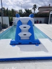 New Design PVC Water Inflatable Slide SUP Board Foldable Platform Paddle for Home School Outdoor Aquatic