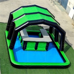Outdoor Inflatable Pool bar Tent for Party Event Water Sports Game
