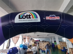 Colordul Inflatable Start Finish Line