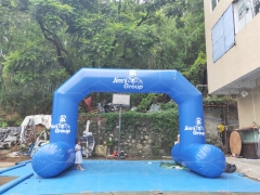 Logo Custom Waterproof Blow Up Finish Line For Advertising Promotion