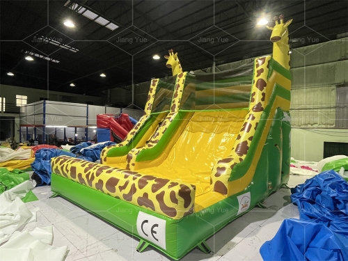 Giraffe Inflatable Slide