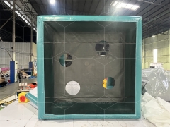 Customized Cheap Interactive Inflatable Football Soccer goal Games for Events