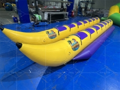 Hot Sale Water Sports Inflatable Bananas Boat 14 Seats
