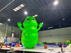 Custom Giant Inflatable Green Caterpillar Inflatable Worms Animal Model Cute Cartoon Mascot Outdoor Display for Promotion