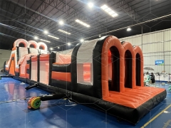 New Design Big Size Inflatable Obstacle Course Interactive Challenge Obstacle Course Outdoor Kids Playground Equipment