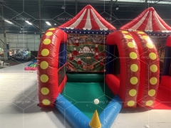 Hot Sale Commercial Sports Game 6 in 1 Challenge Carnival Booth Inflatable Carnival Games for Events